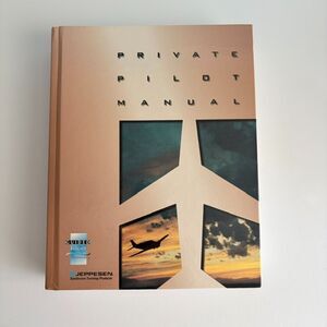 Jeppesen Private Pilot Manual Hardcover Guided Flight Discovery ISBN 0884872386